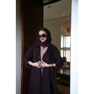 عباية عملية- Deep Plum
