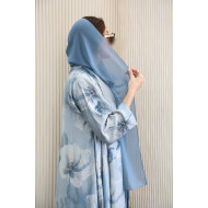 Rose Abaya in French Blue
