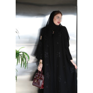 عباية الورود السوداء