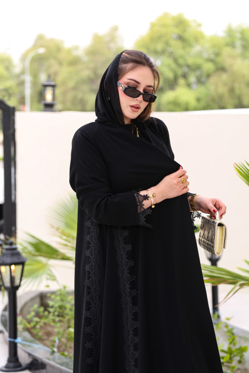 عباية فاخرة - كريستال شوارفسكي