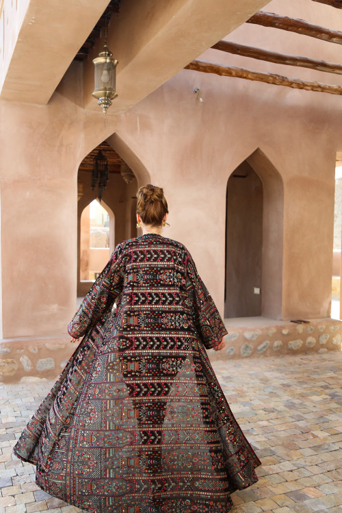 بشت كشميري - Rustic Black