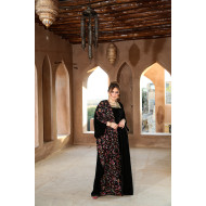 بشت اسود مخملي