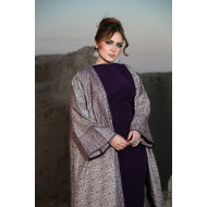 بشت حريري كشميري - Royal Violet