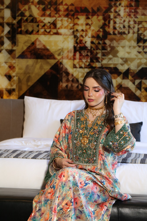 دراعة- ورود