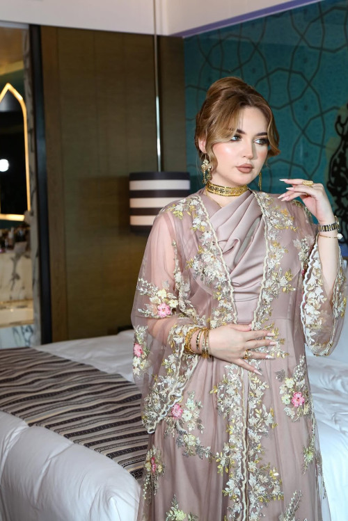 بشت التول Rose brown