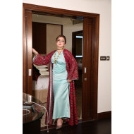 بشت كشميري - فيروز قرمزي