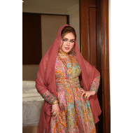 فستان تراثي - Pink