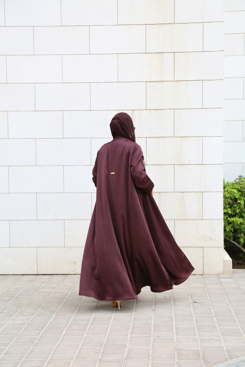 عباية مارون فاخرة
