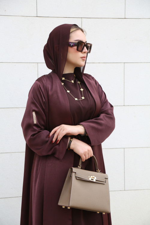 عباية مارون فاخرة