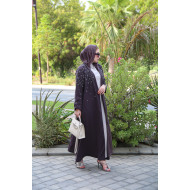 Luxury Abaya - Mauve