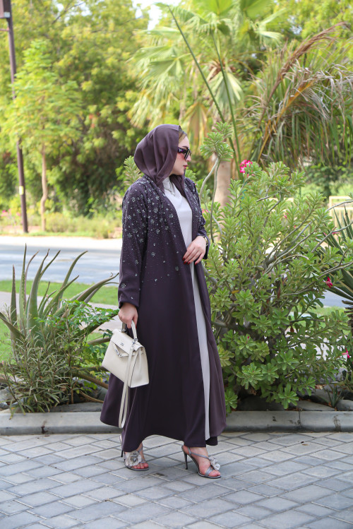Luxury Abaya - Mauve