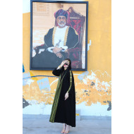 National Day abaya in green