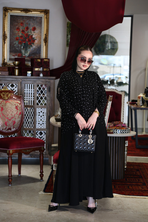 عباية شوارفسكي- Silver