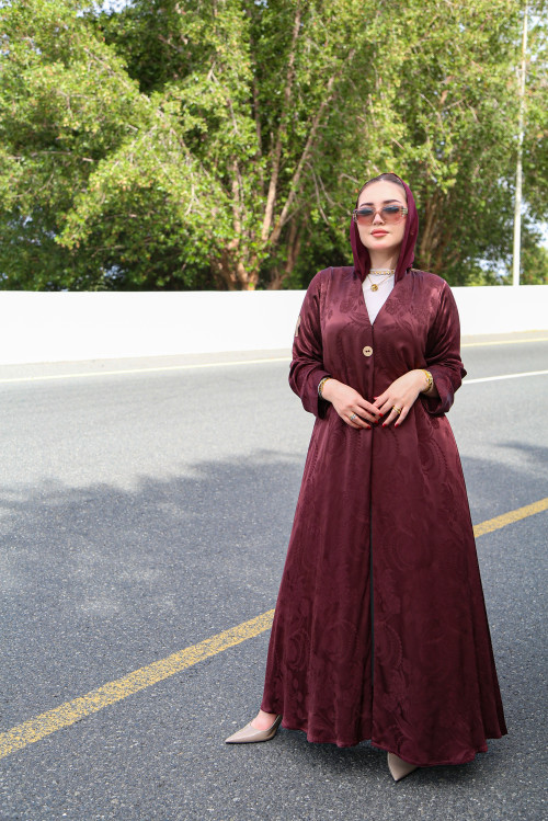 عباية فيسكوز - Smoky Bronze