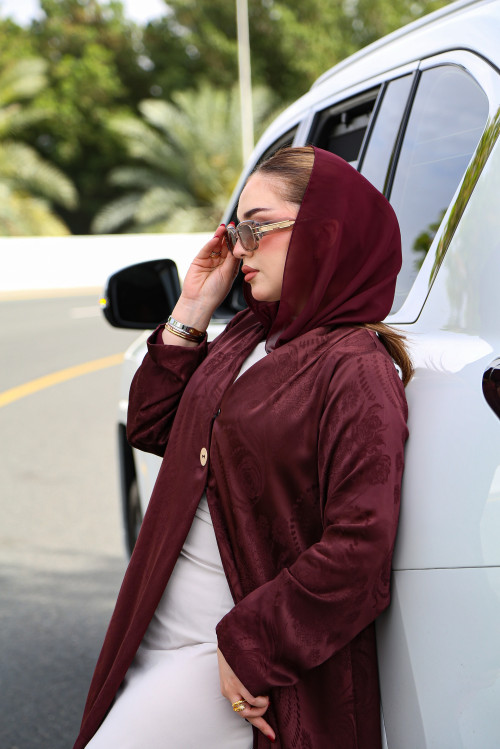 عباية فيسكوز - Smoky Bronze