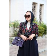 عباية الالوان الشرقية- كحلي