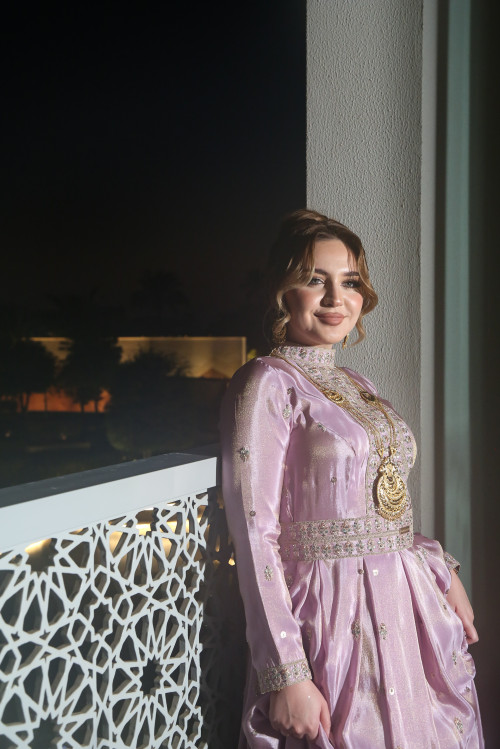 فستان هندي لافندر