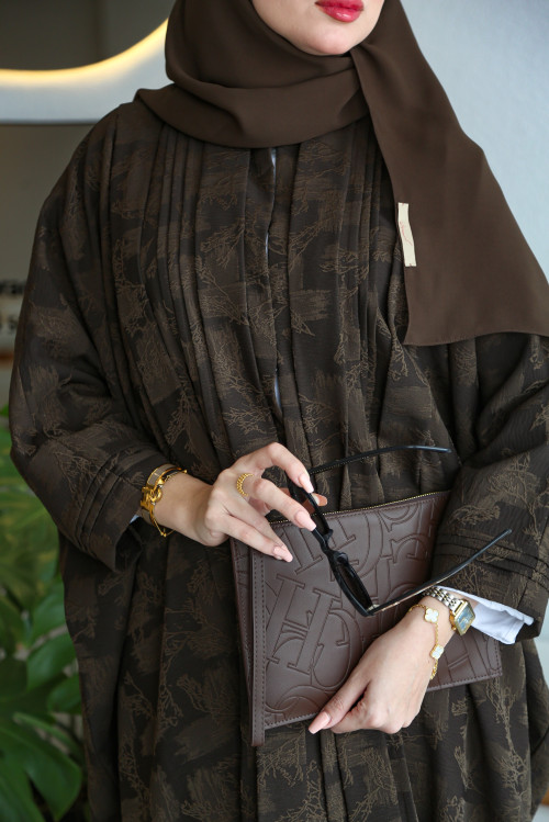 Brocade diwani Abaya