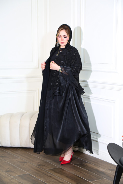 عباية فخمة مخروزة