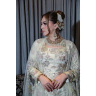 فستان ملكي- Pearl Cream