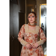 ثوب تراثي (Beige Orange )