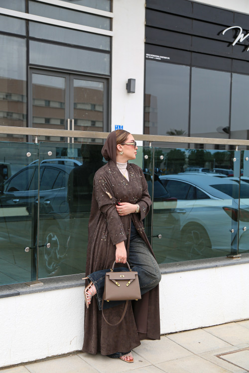 عباية موكا - Mocha Sparkles 