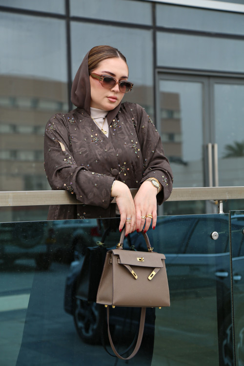 عباية موكا - Mocha Sparkles 