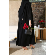 Black practical abaya
