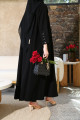 Black practical abaya