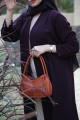 Purple practical abaya