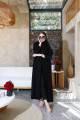 Black practical abaya