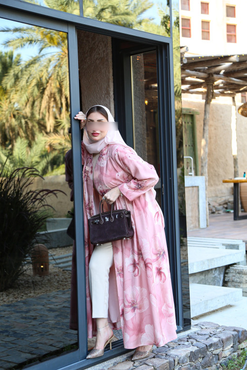 Rose Abaya in pink
