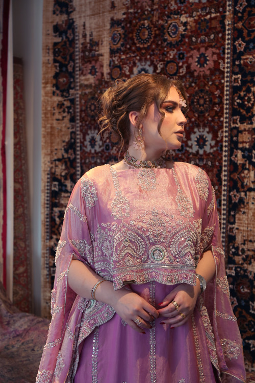 فستان تراثي ملكي - TRADITIONAL PINK