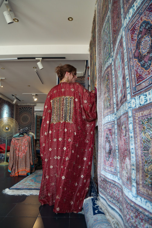 دراعة ملكية- Rustic Maroon 