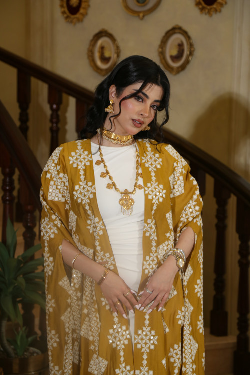 بشت فاخر - Masterd Yellow 