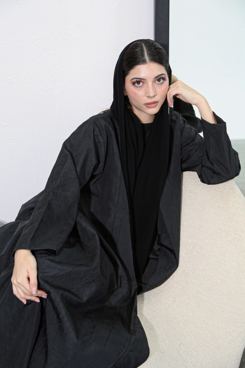 Elegant brocade abaya