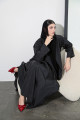 Elegant brocade abaya