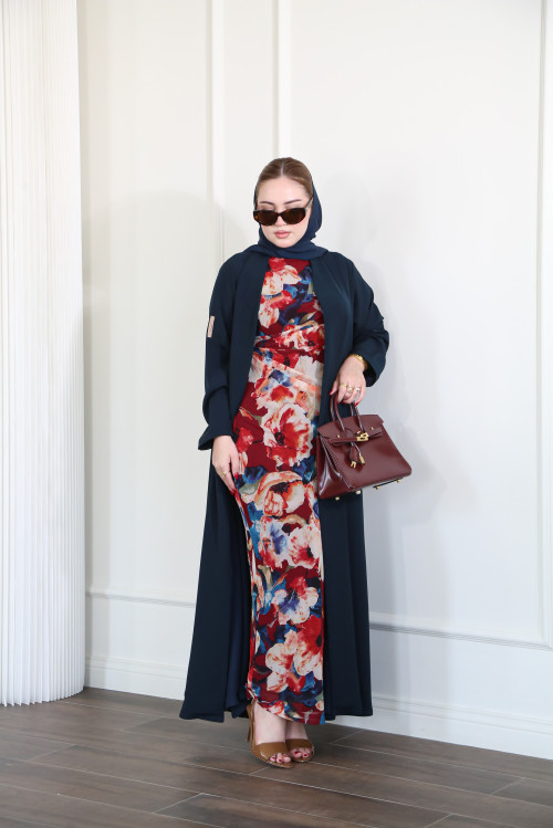 عباية عملية تركوازي