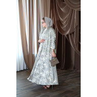 عباية الاوركيد - Silver Grey