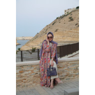 عباية الورود- Lavender