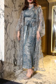 Tivati ​​tulle bisht dress