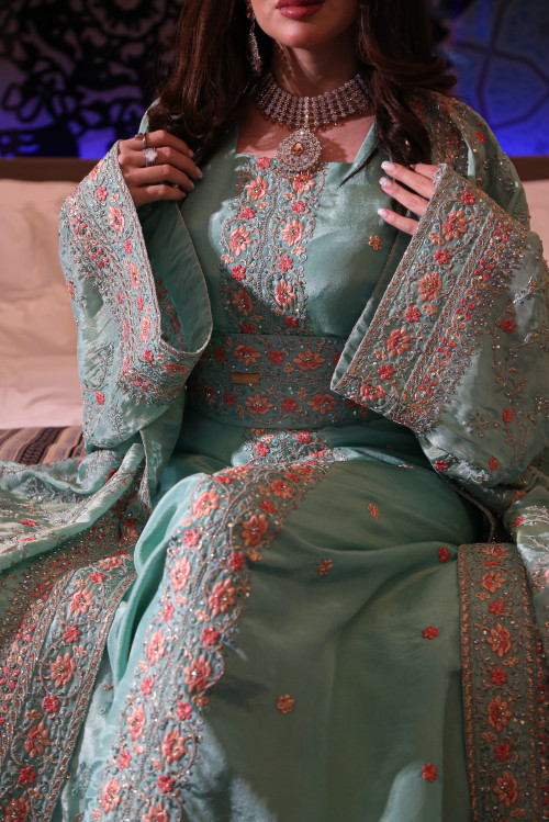 Royal kaftan - turquoise