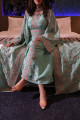 Royal kaftan - turquoise
