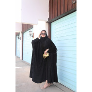 Elegant abaya with dantile