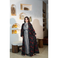 بشت فاخر- ازرق معدني