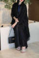 French lace abaya