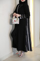 Abaya with bows