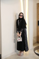 Abaya with bows