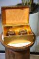 Golden gift box - a luxury suitable for elegant occasions