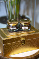 Golden gift box - a luxury suitable for elegant occasions